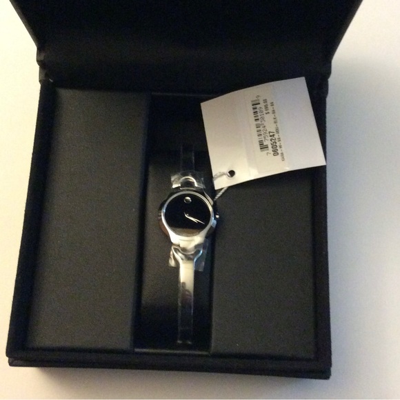 Movado Bangle Bracelet Swiss Watch - Picture 4 of 7